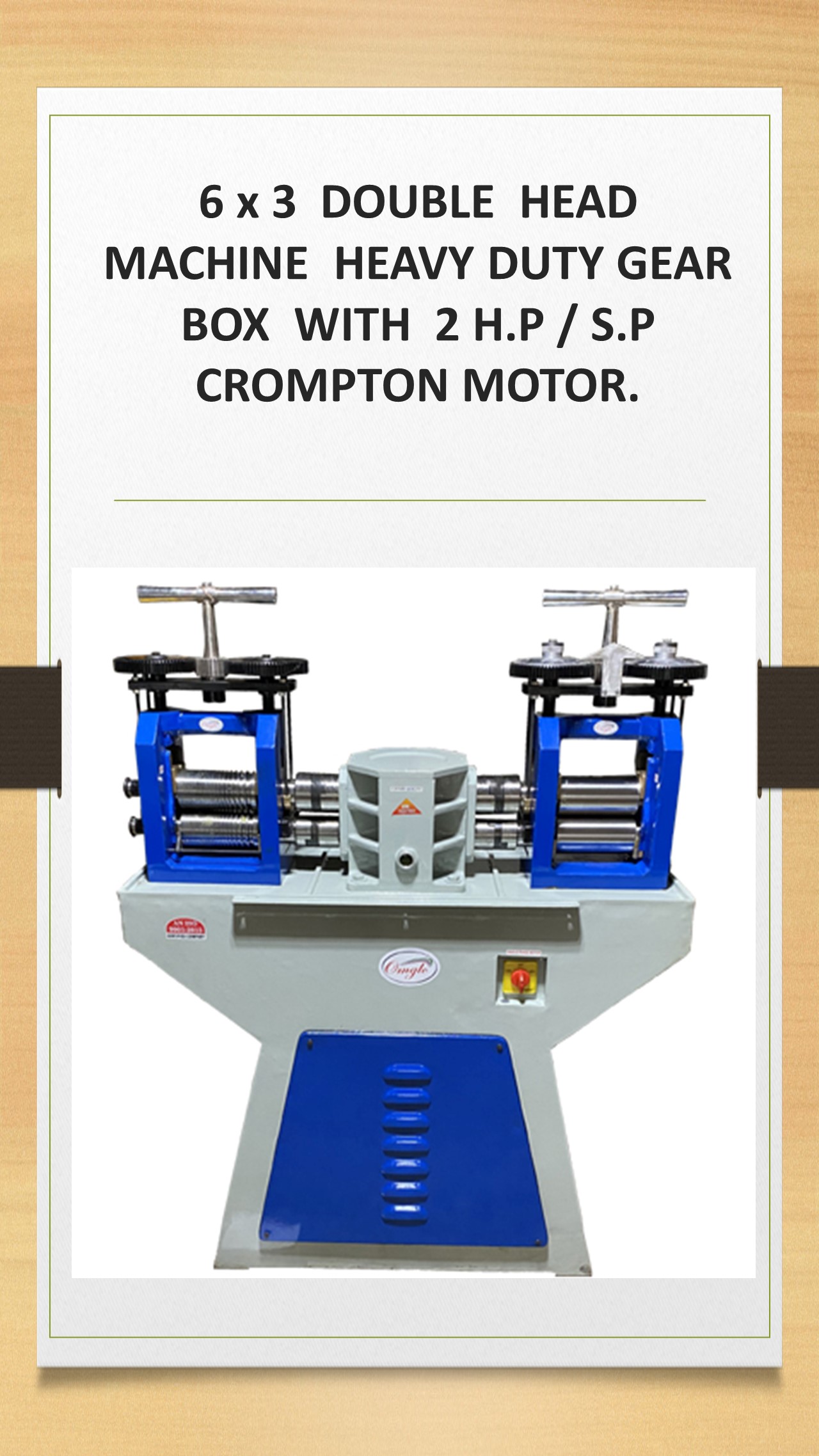 double head rolling mills