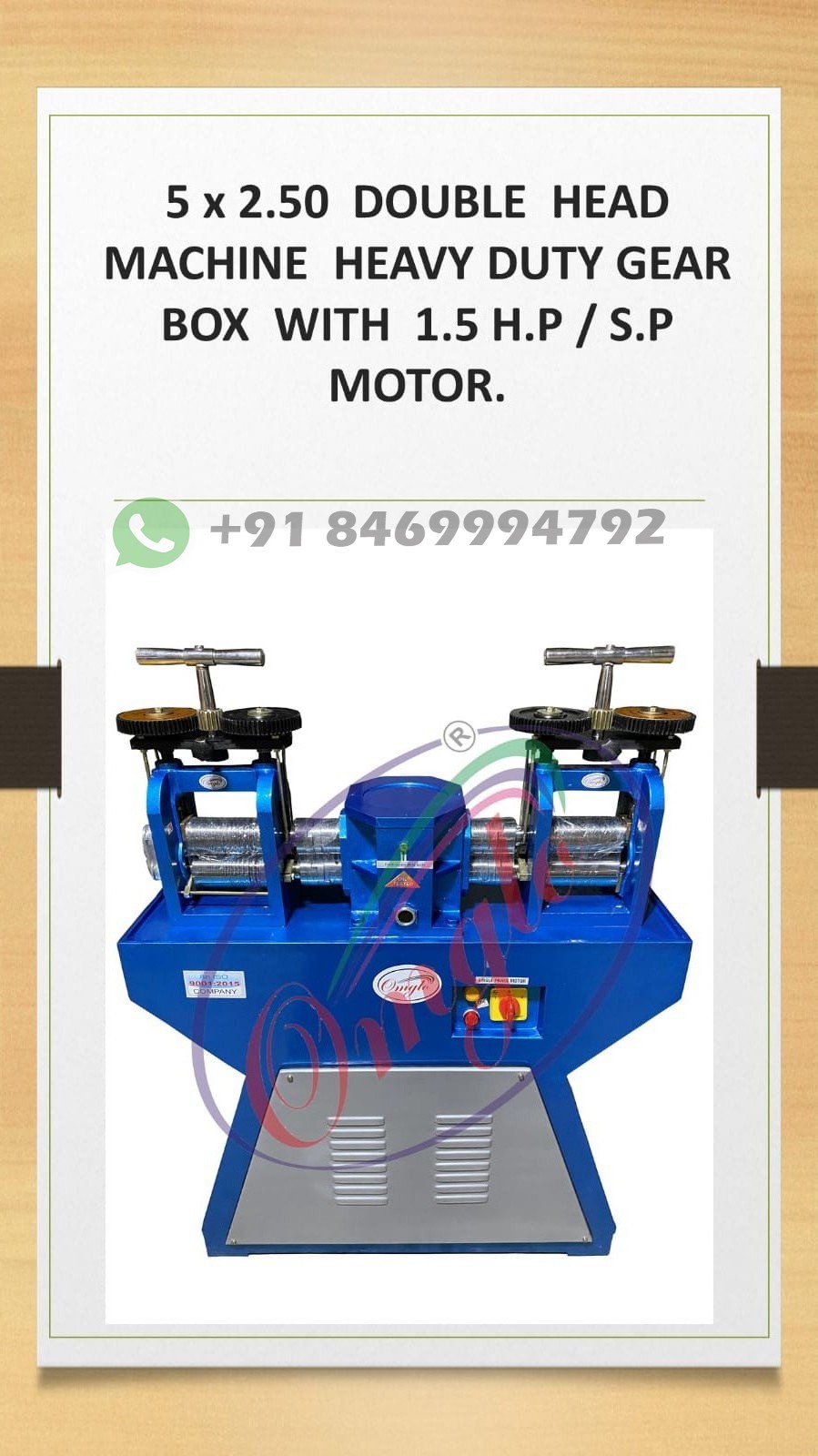 double head rolling mills